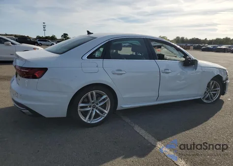 2023 Audi A4 Premium Plus 45 z USA, uszkodzony, nr VIN WAUEAAF43PN020076